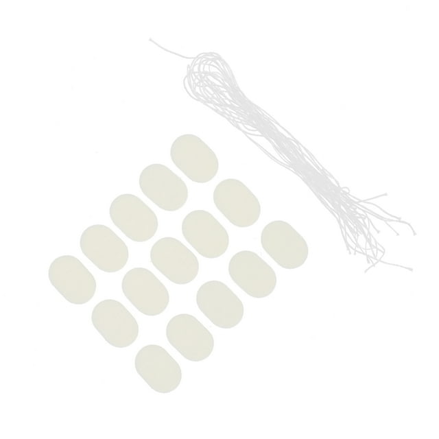 ANGGREK Outil de Mesure de Sourcils, Accessoire d'Outil de Mesure de Coussinet d'Éponge de Fil de Remplacement pour la Règle de Marqueur de Ligne de Microblading, Fil de Règle d'Eeybrow