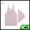 Pink 25.59"x25.2", variant on Unique Bargains Kitchen Apron with Headband Cotton Apron Pink