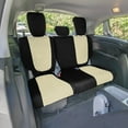 thumbnail image 6 of For 2018–2023 Honda Odyssey FH Group Neoprene Custom Fit Waterproof Car Seat Covers - Full Set Beige, 6 of 6