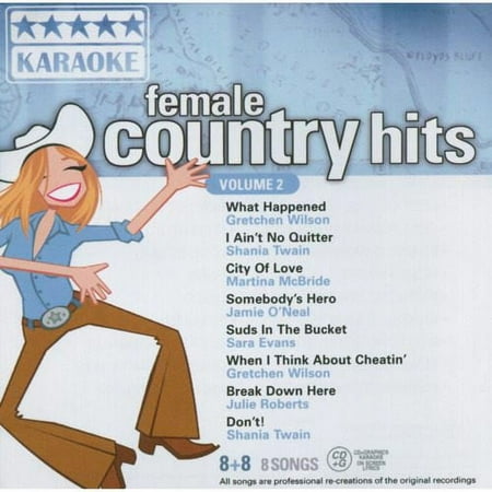 Female Country Hits - Karaoke Volume 2
