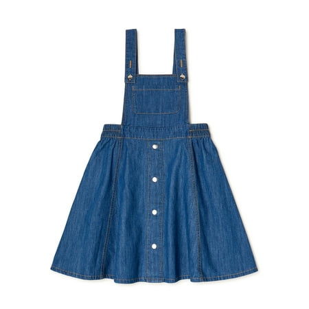 Wonder Nation Girls’ Midi Length Skirtall, Sizes 4-18 & Plus