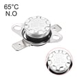 thumbnail image 4 of Uxcell Temperature Control Switch Thermostat 65°C 10A N/O 6.3mm Pin 2 Pack, 4 of 5