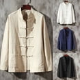 thumbnail image 5 of Men Chinese Traditional Kung Fu Tai Chi Coat Tang Suit Uniform Jacket Clothing, 5 of 9