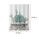 thumbnail image 3 of Yhmxh Decoración del baño Cortina de ducha de poliéster, de secado rápido y con dobladillo con peso, ideal para baño, con hojas tropicales. Organizadores y almacenamiento de baño Accesorios de baño, 3 of 5