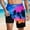 Blue, variant on Runfenguu Cute Shorts, Mens Active Shorts Men Casual Fashion Print Shorts With Pockets Elastic Waist Beach Pants Short Pants Shorts For Men
