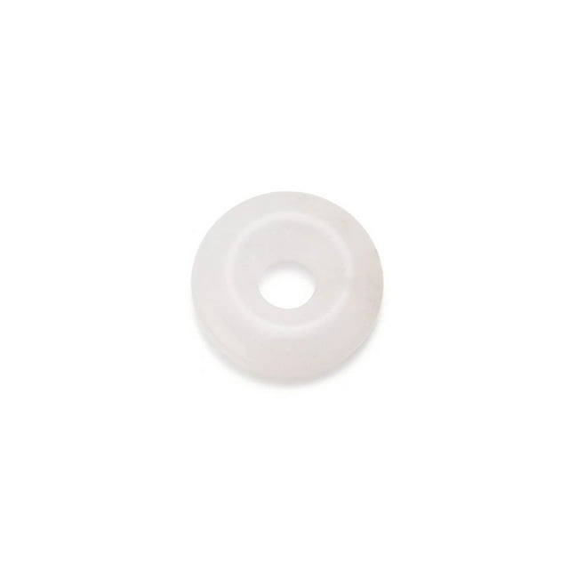 Collar Minnieouse de piedra redonda pendiente pulsera colgante accesorios DIY Blanco