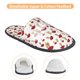 thumbnail image 3 of Fotbe Red Mushroom Pantuflas Peludas para Mujer con Estampado, Zapatillas de Peluche, Zapatos de Invierno para Casa, Uso Interior y Exterior-Large, 3 of 8