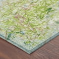 thumbnail image 3 of Addison Rugs Chantille Indoor/Outdoor Transitional Casual Lime Machine Washable Rectangle Rug, 3' x 5', 3 of 8