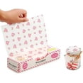 thumbnail image 1 of 50 hojas de papel encerado para alimentos, papel desechable para picnic, papel para envolver alimentos, papel a prueba de grasa, revestimientos de papel para alimentos, papel de plástico para envolve TUNC Sencillez, 1 of 5