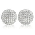 thumbnail image 3 of 5" X 5" X 5" Silver Iron & Cristal Spheres Set Of 2, 3 of 3