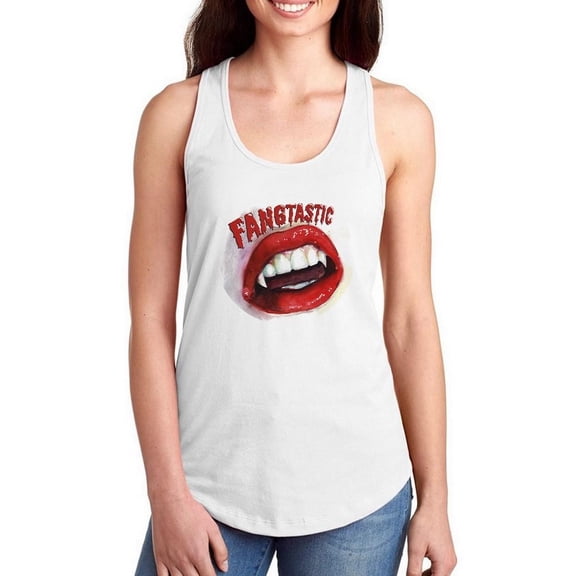 Scream Queens Fangtastic Racerback Tank Women -Jennifer Paxton Parker Designs, Female Small