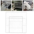 thumbnail image 2 of tredstone Pet Playpen Door Cage Metal Wire Indoor Fence Rabbit Puppy Expandable Panel White Dense Grid, 2 of 9
