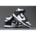 thumbnail image 4 of Zapato Nike WMNS Dunk High de piel blanco/negro para mujer, 4 of 9