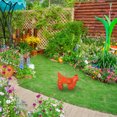 thumbnail image 3 of Jardín De Pollo De Resina, Figurita De Animal, Estatua De Gallina Para Decoración De Escalera De Jardín Noticed HA044090-01, 3 of 6