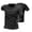 #Black, variant on Men's Quick Dry Mesh Back Short Sleeve Crew Neck Athletic T-Shirt,Black,Big Men's,Tall Men's XL,Young Men's T-shirt