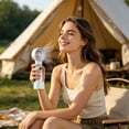 thumbnail image 5 of Bladeless Portable Fan Rechargeable Air Circulation Fan With Digital Display Quiet Mini Fan, 5 of 5