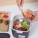 thumbnail image 5 of GOOHOCHY 1 cubo de basura clasificado de dos niveles con asa para el hogar., 5 of 8