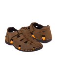 thumbnail image 1 of HUARACHES NIÑO LOBO SOLO 1121J PIEL CAFÉ Lobo Solo 1121J, 1 of 4