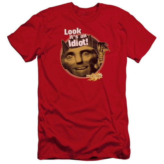 Mirrormask - Riddle Me This - Premium Slim Fit Short Sleeve Shirt - Large