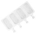 thumbnail image 2 of Ice Bar Maker, Ice Cream  4 Cavities Silicone  For Chocolate For Fondants For Making Ice Cream, 2 of 8