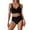 D485/Black, variant on Afdoent Bikini Sets For Women Two Piece Bikini Belly Covering High Waist Swimsuit Bikini Bathing Suit 2026 Summer Vacation Outfits