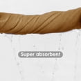 thumbnail image 4 of Toalla JML de microfibra, 76 x 152 cm, 2 unidades, color beige suave, 4 of 9