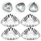 thumbnail image 3 of 20 piezas de huevo de acero inoxidable moldes de tarta de huevo decorativo moldes de tarta de horno moldes de muffins moldes de cocción de cocina, 3 of 6
