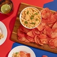 thumbnail image 6 of Ruffles Flamin’ Hot Flavored Potato Snack Chips 8 oz + Ruffles Queso Cheese Flavored Snack Chips 8 oz,Variety Pack with Bowl by OMA., 6 of 6