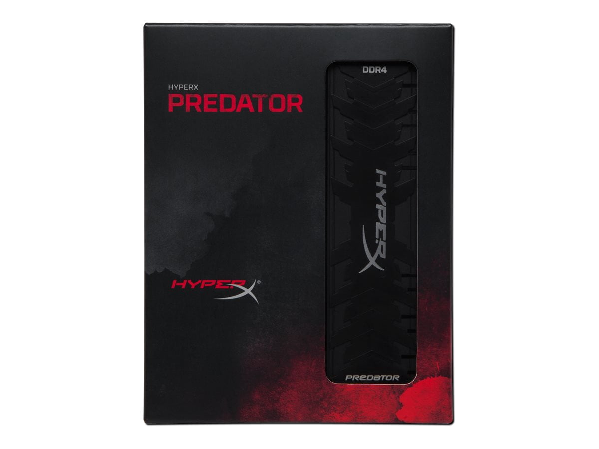 メモリー HyperX PredatorDDR4 3200MHz 16GB (2x8GB) Kingston Predator Memory Black - 16GB Kit (2x8GB) - DDR4 3200MHz