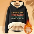 thumbnail image 1 of Aqestyerly Sweat à Capuche d'Hiver Chaud pour Femmes avec Poche Manches Longues, 1 of 3