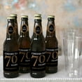 thumbnail image 5 of Big Dot of Happiness Adult 70th Birthday - Gold - Birthday Party Decorations for Women and Men - 6 Beer Bottle Label Stickers and 1 Carrier, 5 of 5