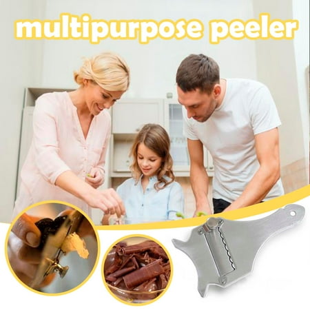 

Yedhsi Chocolate Cutter Shredder Grater Tool Adjustable Stainless Steels Kitchen Utensils & Gadgets