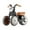 black, variant on yotijay Bike Toy Silent Wheels Riding Toy Children Toddlers Bike black