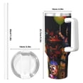 thumbnail image 5 of Lsque Five Nights At Freddy'S Pattern 40 OZ Ice Bully Cup with Handle and Straw, Double Wall Stainless Steel Tumbler Travel Coffee Cup with Lid for Christmas Present, 5 of 8