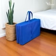 thumbnail image 2 of Colchoneta Para Ejercicio Vinil impermeable Pegaso Azul, 2 of 4