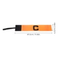 thumbnail image 2 of WRITWAA Orange Soccer Team Armbands 3-Pack with Anti- Design for Outdoor Sports and Training, 2 of 4