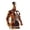 White-B, variant on RICHMJ Interesting Whiskey Bottle 7.48in, Clear Glass Liquor Bottle with Airtight Stopper, Novelty Barware for Home Bar, Man Cave, Whiskey & Bourbon Storage, Unique Gift for Men