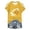 R1-Yellow594, variant on Puliio Womens Football Heart Print T‑Shirt Short Sleeve Raglan Sleeve Casual Sports Tees