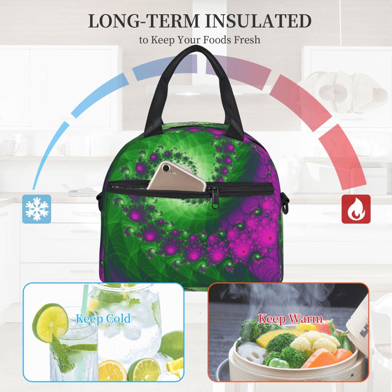 Tirrinia Insulated Lunch Bag, Leakproof Thermal Bento Lunch Box Tote for  Women, Men, Adults Work Office Cooler Bag, 10.2 x 7.5 x 9 & Reviews