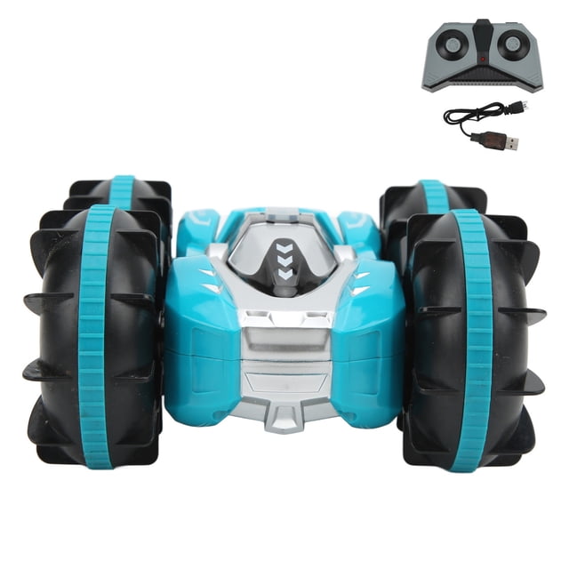 Waterand Land RC Car, T09B 2.4Ghz RC Stunt Anfibio Control Remoto Coche Anfibio RC Coche Elegante Estética