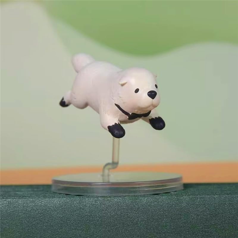 Newly Anya Yor Figure Bond Fuder Figure Loid Forger Figure Jumping Q Version Action Figures 6cm/2.4inch Handmade PVC Anime Collectible Craft Gift