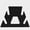 Black, variant on TRAPSKI POWDER QUAD Mobile Ski Rack