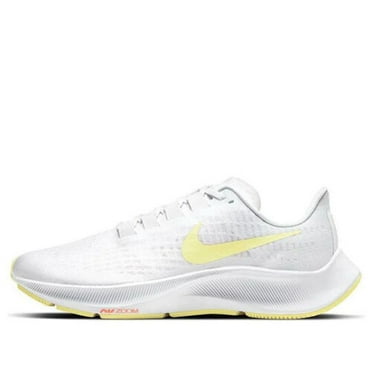 Nike Air Zoom Pegasus 37 BQ9647-105 Women's White/Yellow Running Shoes NDD373 (11)
