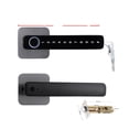 thumbnail image 1 of Serrure de Porte, Poignée de Porte Intelligente Empreinte Digitale Mot de Passe Déverrouillage à Distance Serrure Numérique Application Tuya Entrée Sans Clé pour Portes Serrure Électronique Intelligente, Facile à Installer, 1 of 7