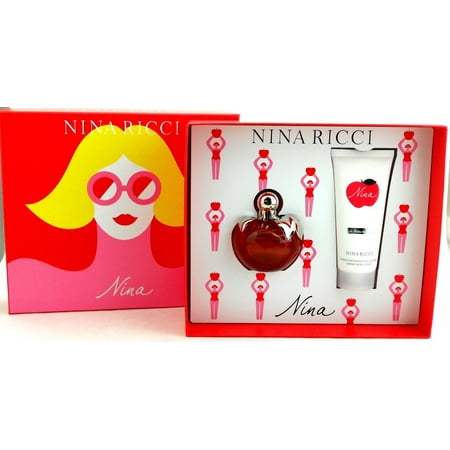 Nina by Nina Ricci Eau de Toilette Spray 2.7 oz.+ Creamy Body Lotion 3.4 oz. Brand new set.