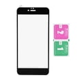 thumbnail image 1 of Full Coverage Tempered Glass Screen Protector for iPhone 6 Plus/6S Plus (Black), 1 of 22