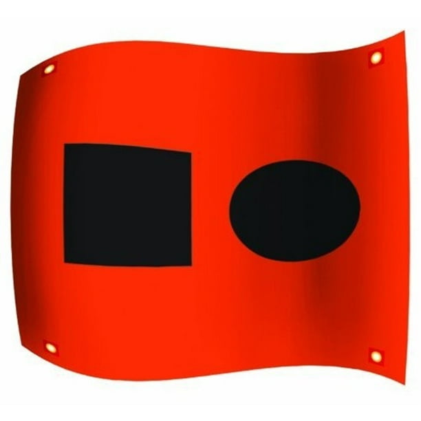 UST MARINE SOS DISTRESS SIGNAL FLAG