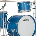 thumbnail image 4 of Ludwig NeuSonic 3-Piece Downbeat Shell Pack With 20" Bass Drum Satin Royal Blue, 4 of 5