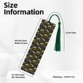 thumbnail image 3 of Kdxio Monster Truck1 Print Metal Tassel Bookmarks,Perfect Gift for Art Lovers and Bookworms Metal Bookmarks for Women, 3 of 8