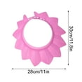 thumbnail image 3 of Inerposs High Elastic Adjustable Shampoo Hat for Infants, Bathing Safety Shower Cap for Easy Hair Washing, Playful Design for Stress-Free Bath Time, Durable Waterproof Material for Daily Use, 3 of 5